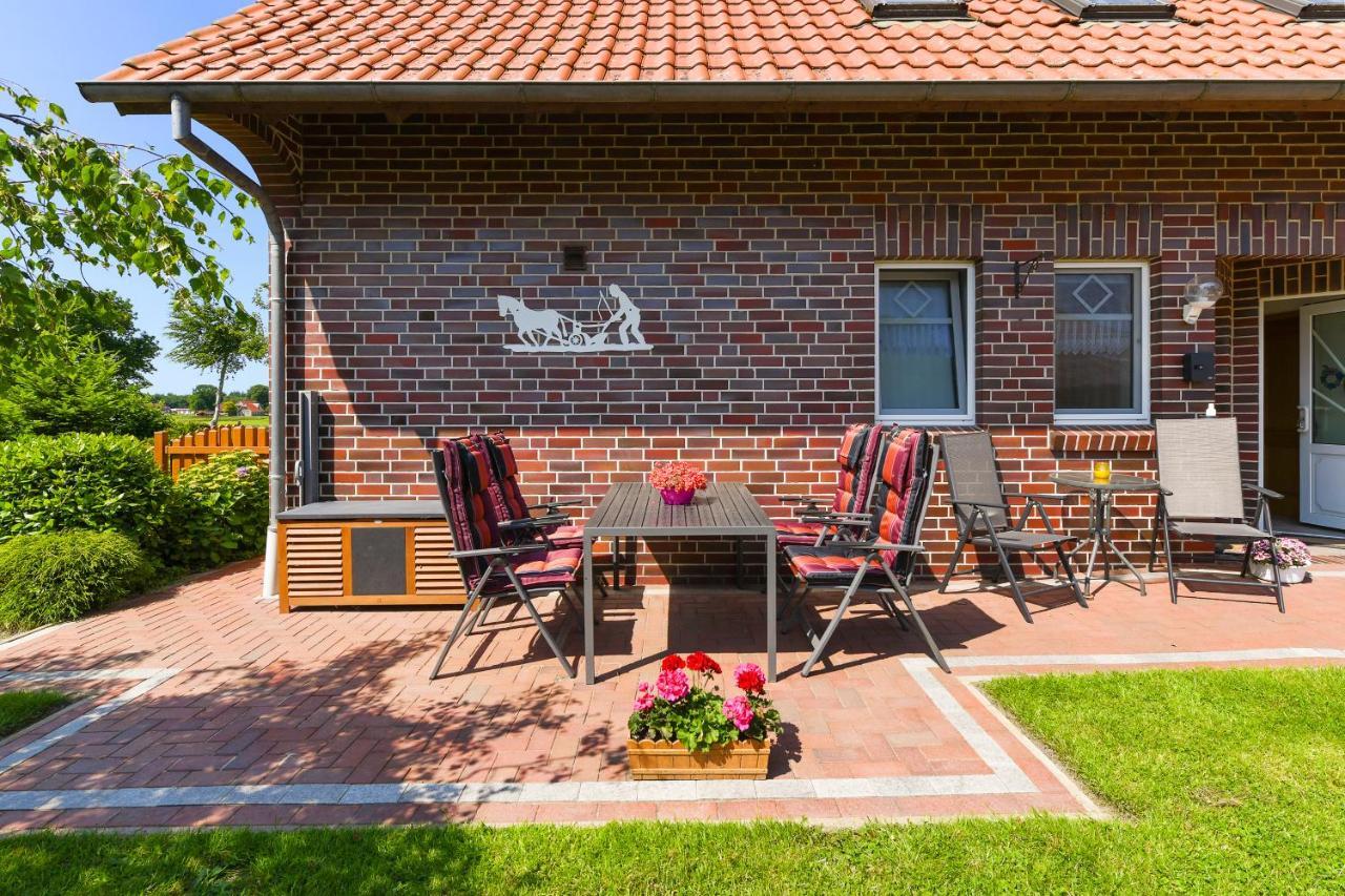 Ferienwohnung Muehlenblick Auf Dem Ferienhof Eschen Moorweg Exterior photo